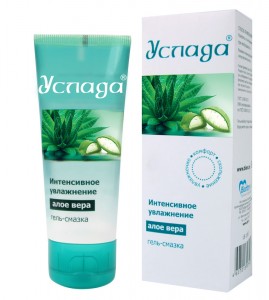 УСЛАДА гель-любрикант с АЛОЭ 60г.