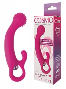 ЕК CSM 23040 ВИБРОМАССАЖЁР цвет розовый, L 130 мм D 33 мм 		