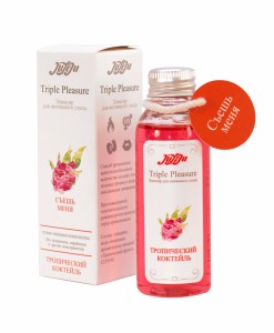 МС Эликсир для интимного ухода Triple PleasureТропический коктейль 65 гр