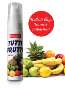 Гель TUTTI FRUTTI тропик  OraLove 30г
