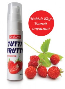 Гель TUTTI FRUTTI земляника OraLove 30г