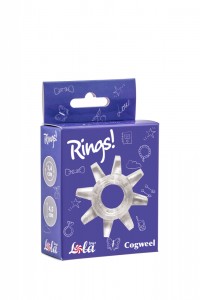 МС 0114-90Lola Эрекционное кольцо Rings Cogweel white