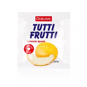 Гель TUTTI FRUTTI сочная дыня OraLove 4г