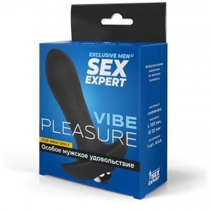 ЕК SEM 55175 ВИБРОМАССАЖЁР ВТУЛКА АНАЛЬНАЯ L 103 мм D 32 мм