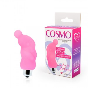 ЕК CSM 23153 ВИБРОМАССАЖЁР L 69 мм D 29 мм, цвет розовый 			