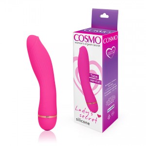 ЕК CSM 23132 ВИБРОМАССАЖЁР, 20 режимов вибрации, L 130 мм D 33 мм, цвет ярко-розовый	