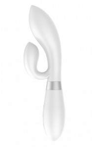 МС 7700-07indeep Перезаряжаемый вибратор Indeep Juna White 			