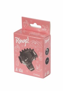 МС 0117-01Lola Насадка на палец Rings Chillax black 			