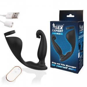 ЕК SEM 55235 ВИБРОМАССАЖЁР L 128 мм D 30 мм, 9 режимов вибрации		