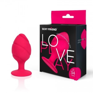 ЕК 40199 SF АНАЛЬНЫЙ СТИМУЛЯТОР L рабочей части 65 мм D 34 мм 