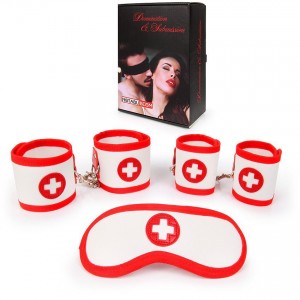 ЕК 80329 NTB КОМПЛЕКТ (наручники, оковы, маска) 									