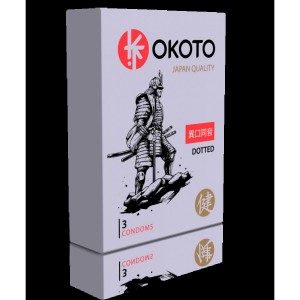 Презервативы ОКОТО DOTTED (3 презерватива с точечной поверхностью) 1466		